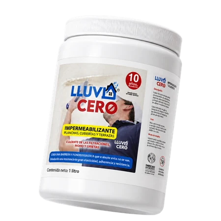 Impermeabilizante de color Lluvia Cero Litro · 1 L